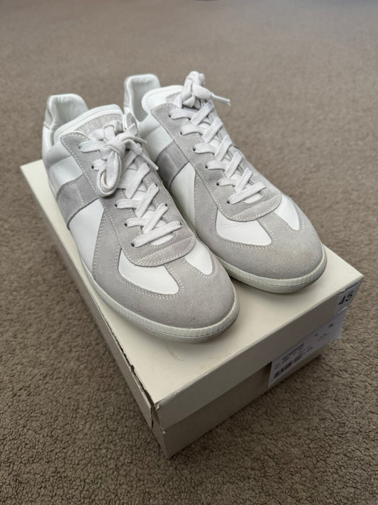 SS21 Maison Margiela Replica Triple White GAT Low Top Sneakers