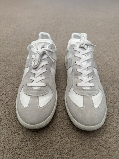 SS21 Maison Margiela Replica Triple White GAT Low Top Sneakers