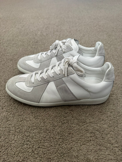 SS21 Maison Margiela Replica Triple White GAT Low Top Sneakers