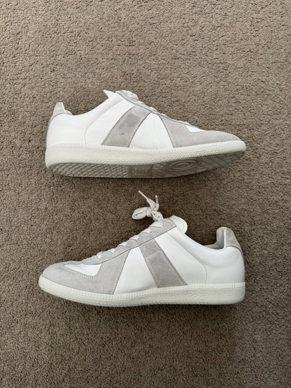 SS21 Maison Margiela Replica Triple White GAT Low Top Sneakers