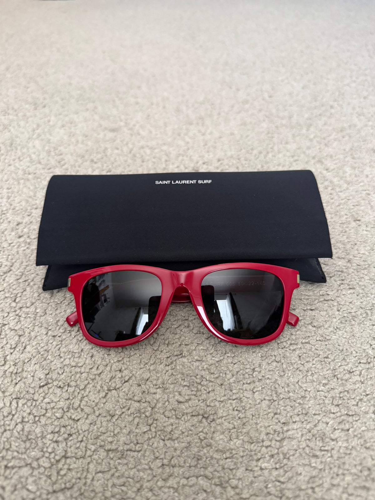 SS16 Saint Laurent by Hedi Slimane SL51 Surf Red Sunglasses