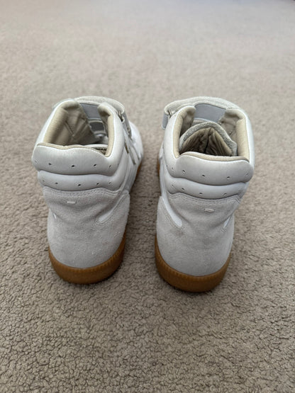 Maison Margiela Replica White/Gum GAT Velcro High Sneakers