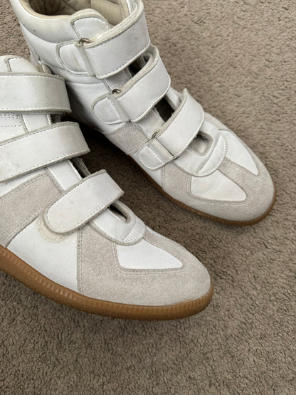 Maison Margiela Replica White/Gum GAT Velcro High Sneakers