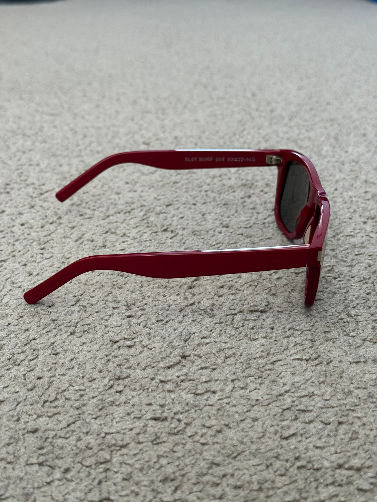 SS16 Saint Laurent by Hedi Slimane SL51 Surf Red Sunglasses