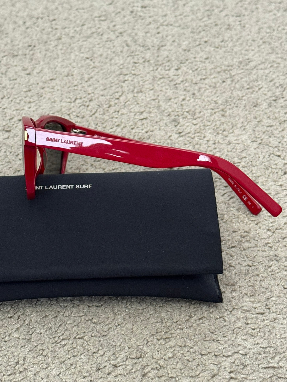 SS16 Saint Laurent by Hedi Slimane SL51 Surf Red Sunglasses