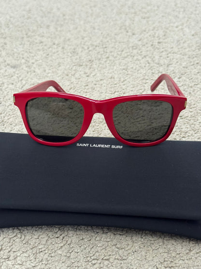 SS16 Saint Laurent by Hedi Slimane SL51 Surf Red Sunglasses
