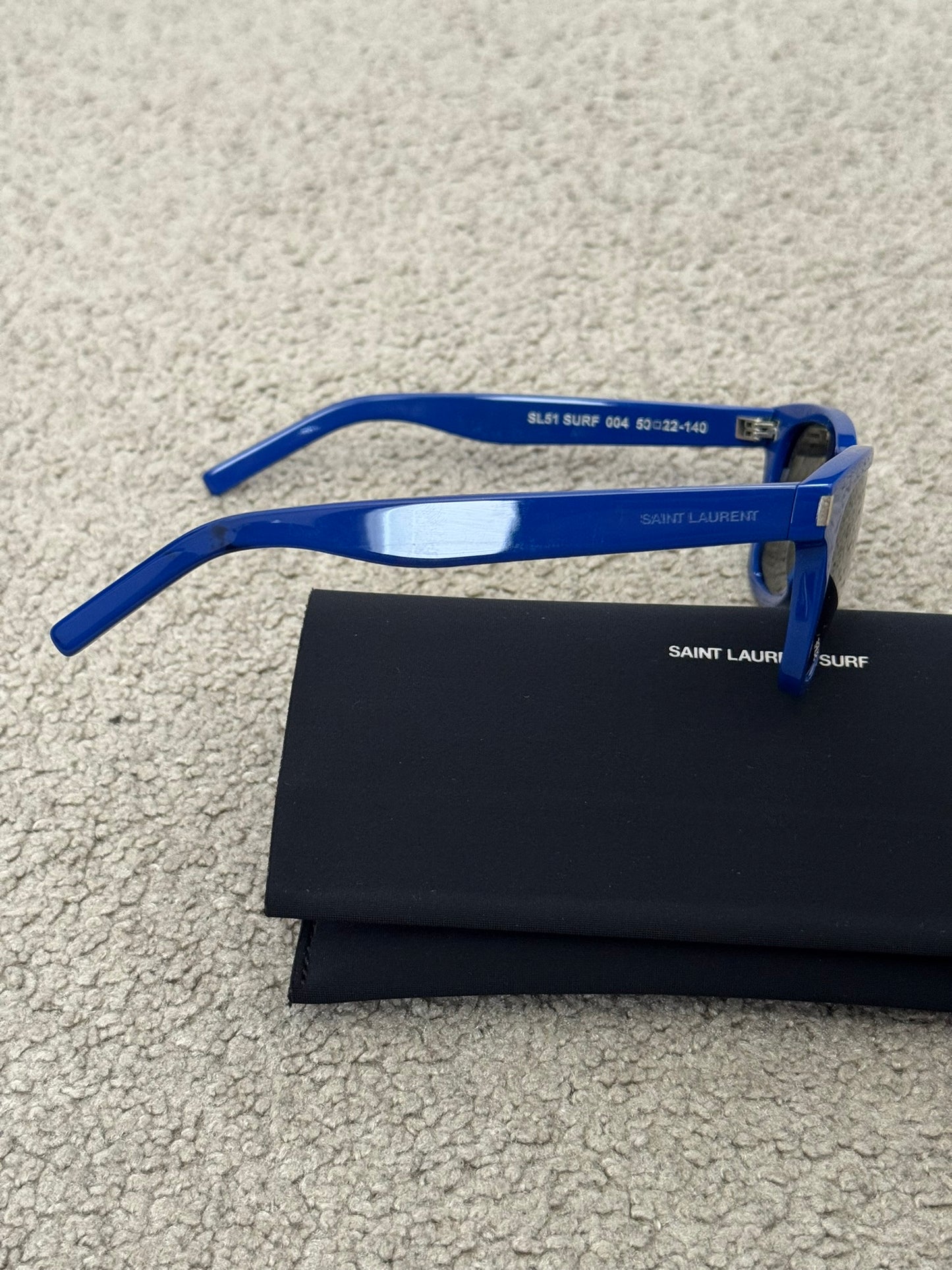 SS16 Saint Laurent by Hedi Slimane SL51 Surf Blue Sunglasses