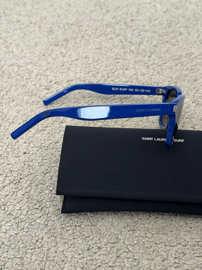 SS16 Saint Laurent by Hedi Slimane SL51 Surf Blue Sunglasses