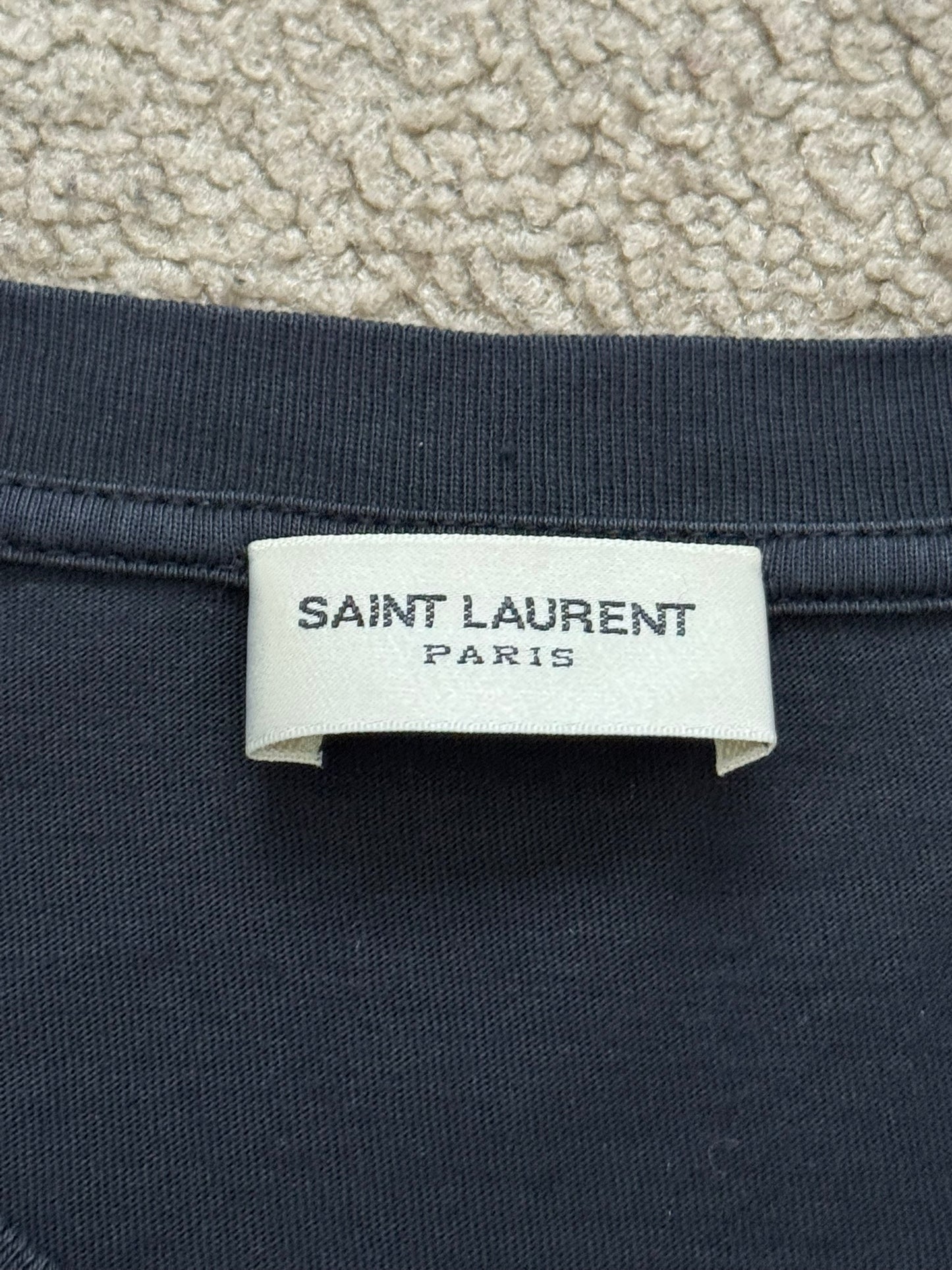 SS16 Saint Laurent by Hedi Slimane Blood Luster Tee T Shirt