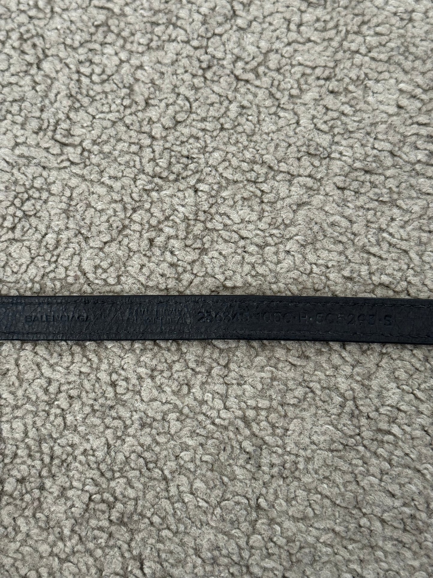 SS13 Balenciaga Arena Leather Studded Wrap Belted Bracelet