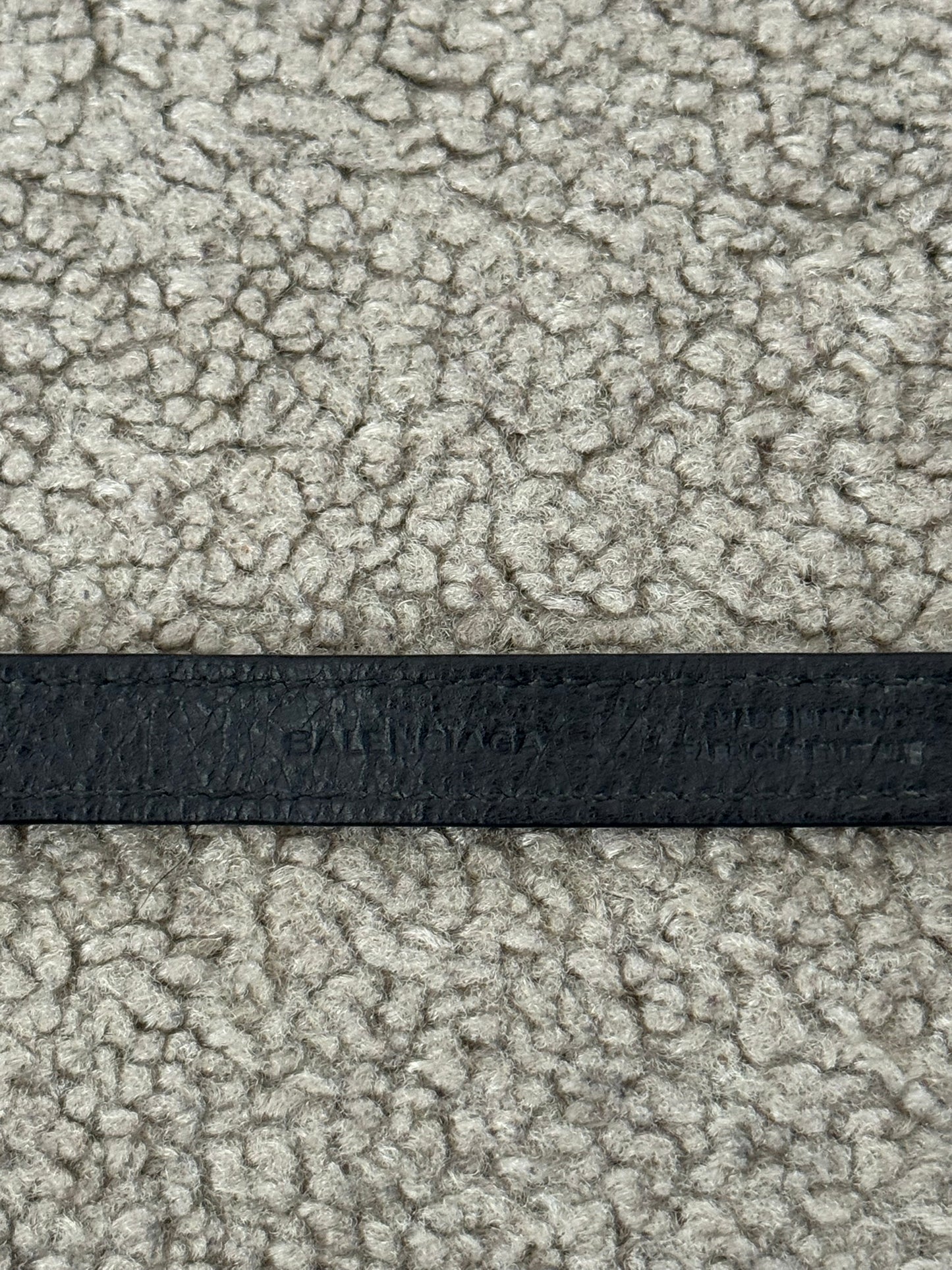 SS13 Balenciaga Arena Leather Studded Wrap Belted Bracelet