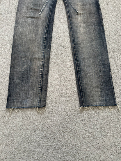 FW11 Rick Owens DRKSHDW "Limo" Dust Detroit Cut Denim Jeans