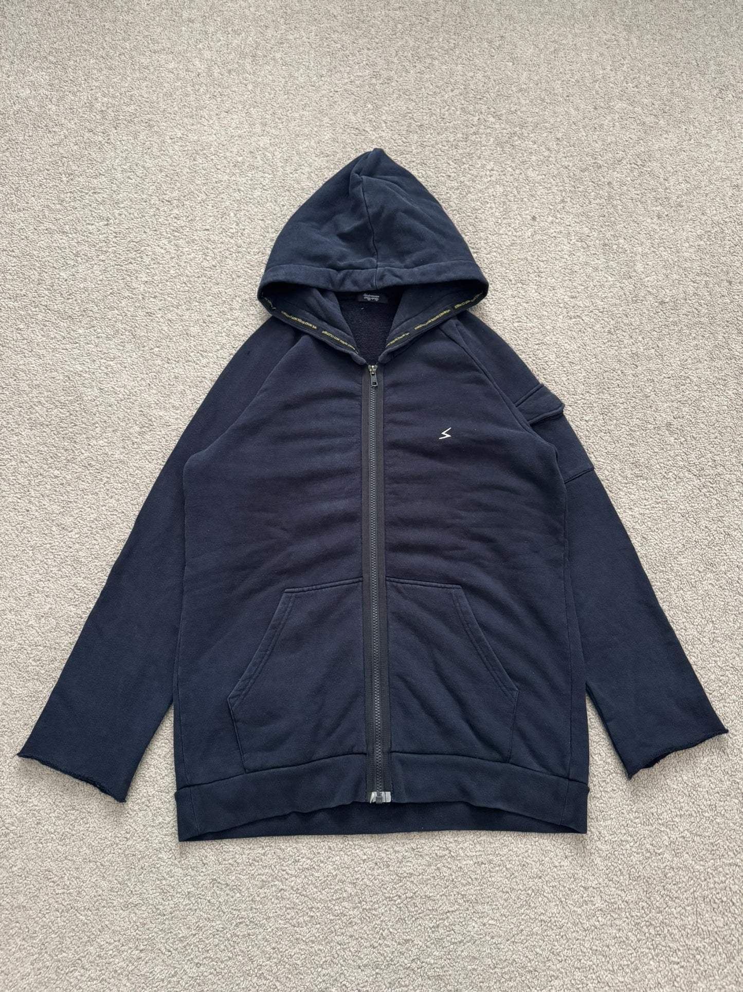 SS09 Undercover Neoboy Lightning Bolt Cargo Zip Up Hoodie