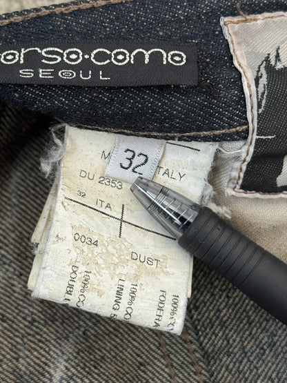FW11 Rick Owens DRKSHDW "Limo" Dust Detroit Cut Denim Jeans