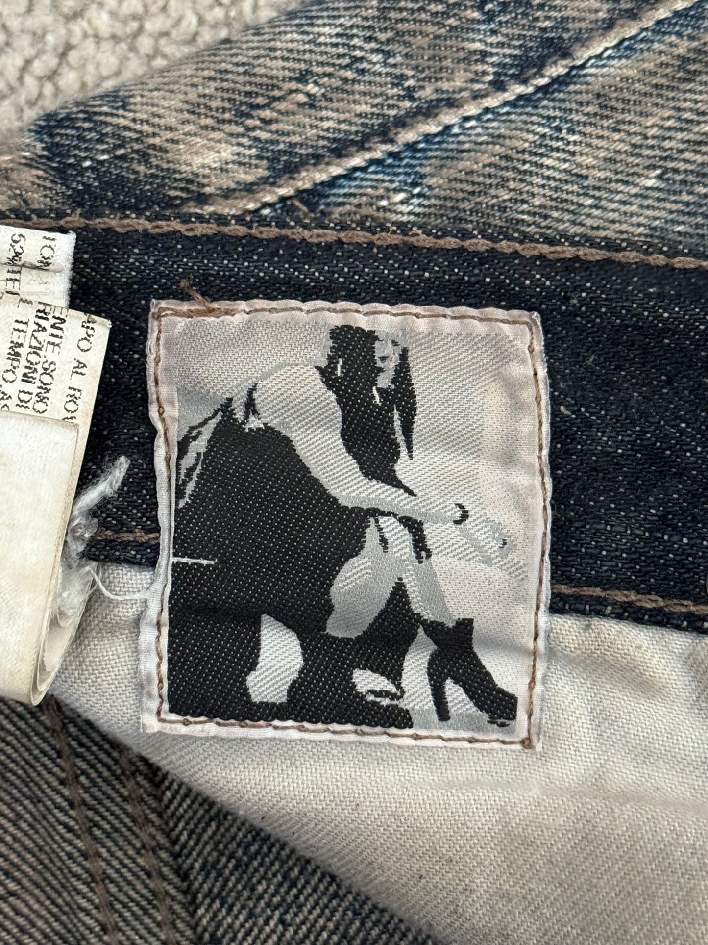 FW11 Rick Owens DRKSHDW "Limo" Dust Detroit Cut Denim Jeans