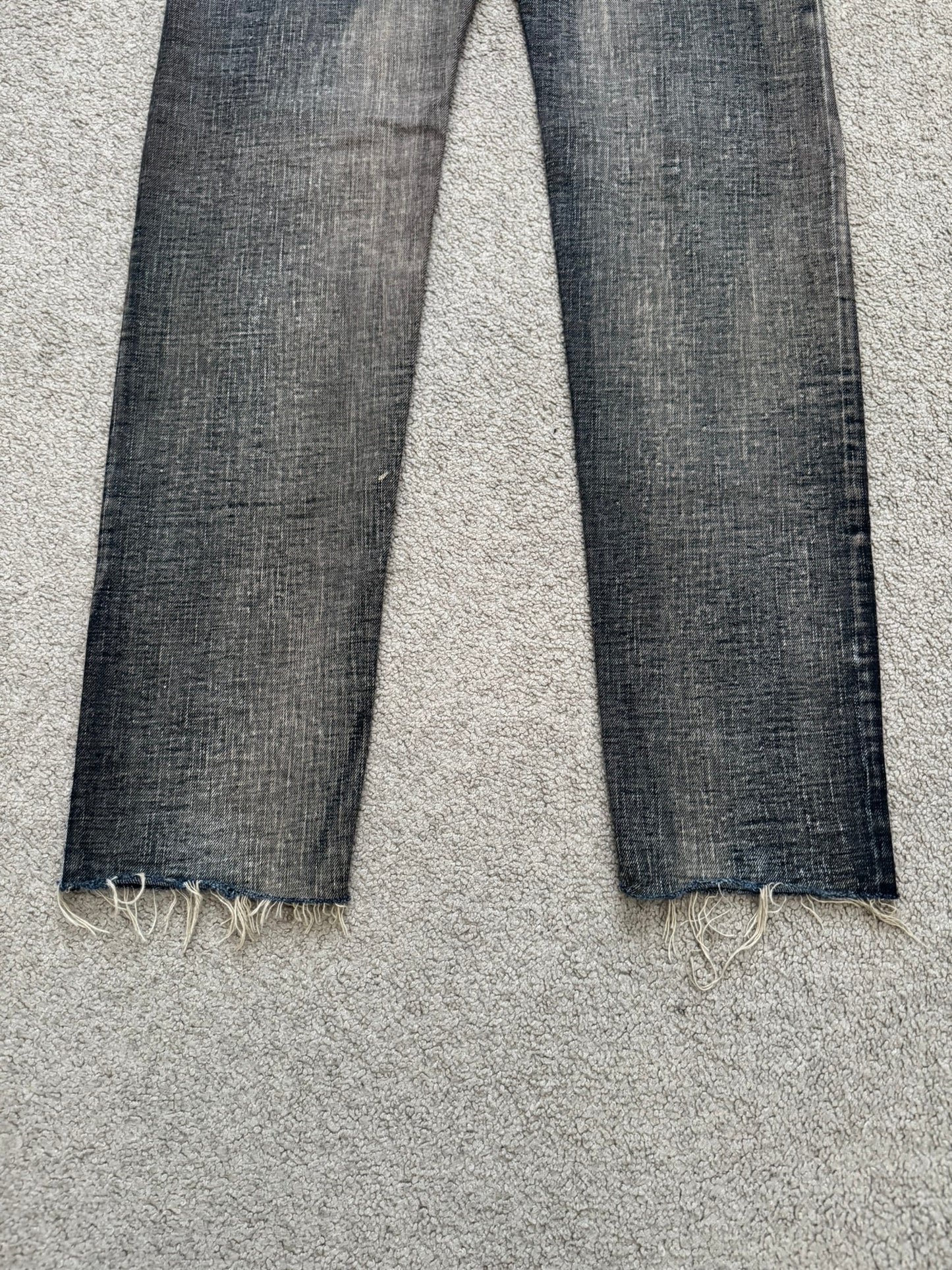 FW11 Rick Owens DRKSHDW "Limo" Dust Detroit Cut Denim Jeans