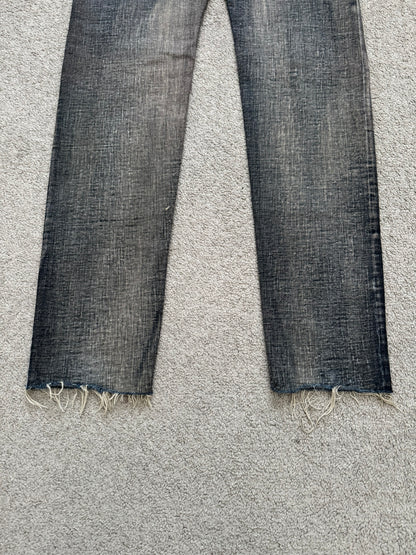 FW11 Rick Owens DRKSHDW "Limo" Dust Detroit Cut Denim Jeans