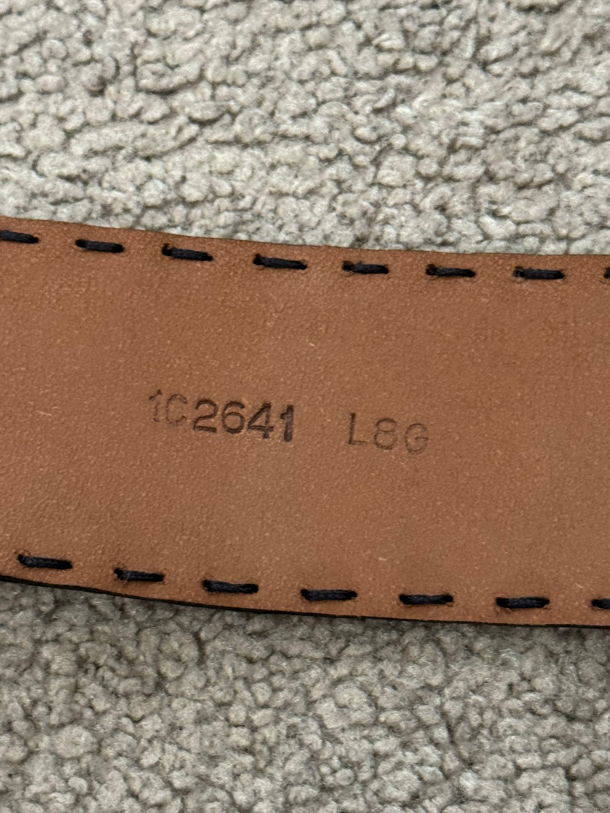 Prada Zebra Print Ponyhair Leather Belt
