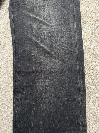 Dior Homme by Hedi Slimane MIJ Black Clawmark Denim Jeans