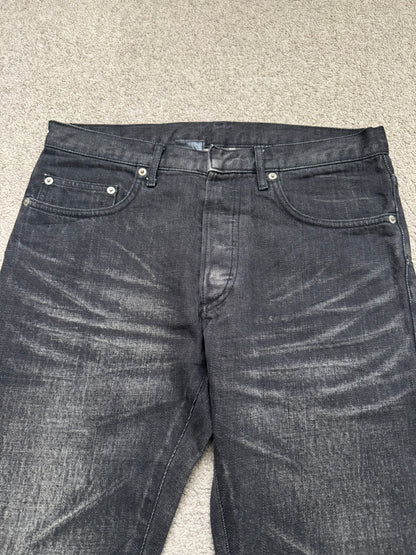 Dior Homme by Hedi Slimane MIJ Black Clawmark Denim Jeans
