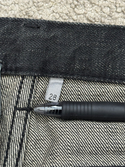 Dior Homme by Hedi Slimane MIJ Black Clawmark Denim Jeans