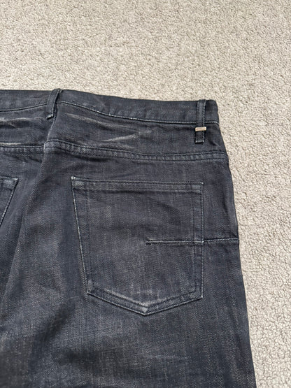 Dior Homme by Hedi Slimane MIJ Black Clawmark Denim Jeans