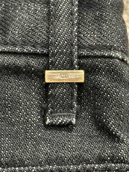 Dior Homme by Hedi Slimane MIJ Black Clawmark Denim Jeans