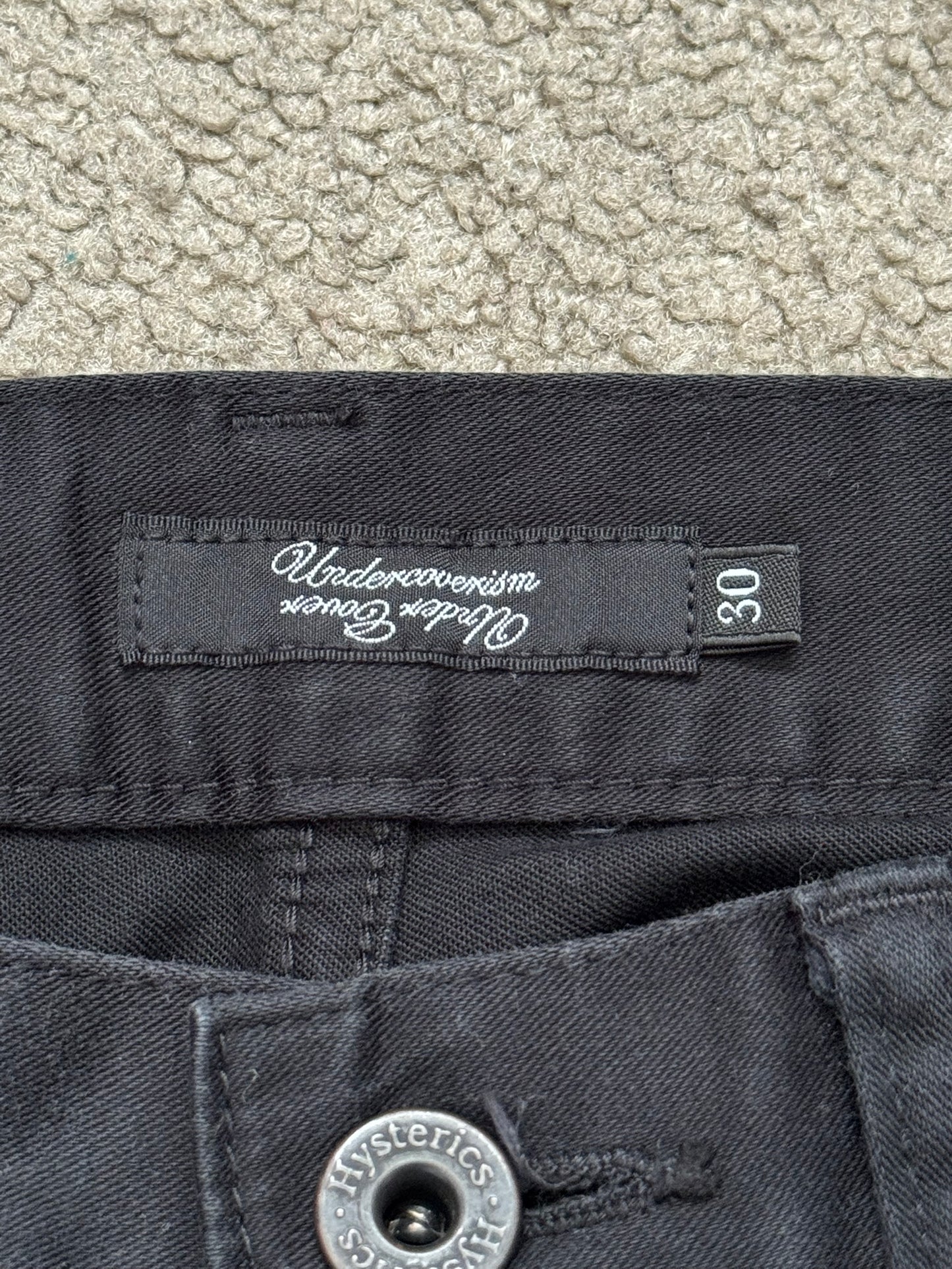 AW08 Undercover x Hysteric Glamour Lightning Bolt Jeans