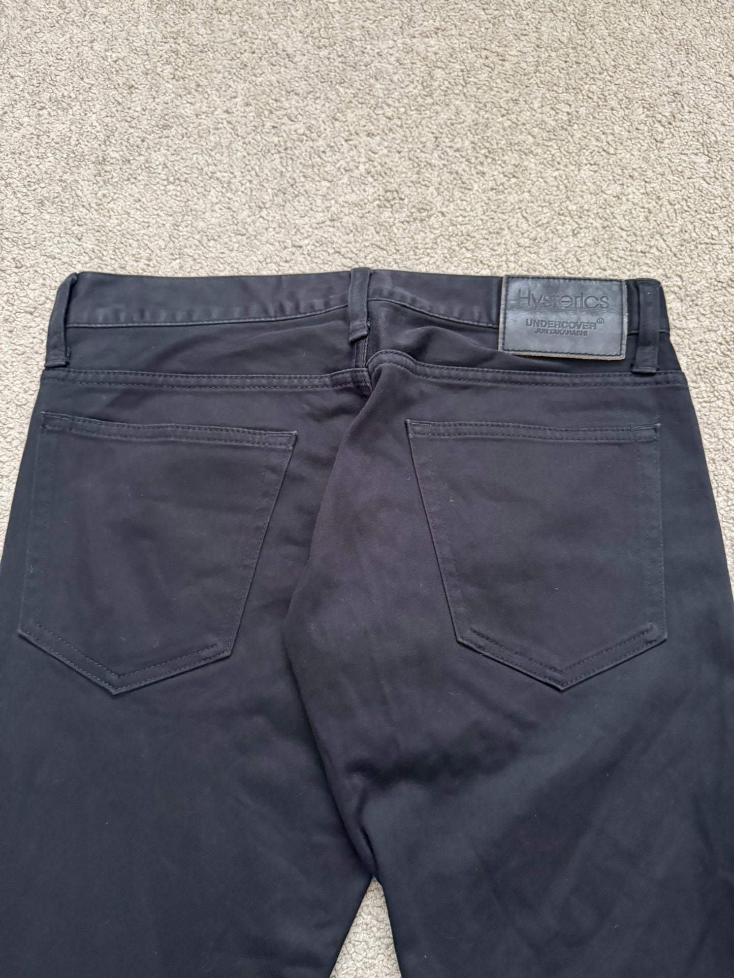 AW08 Undercover x Hysteric Glamour Lightning Bolt Jeans