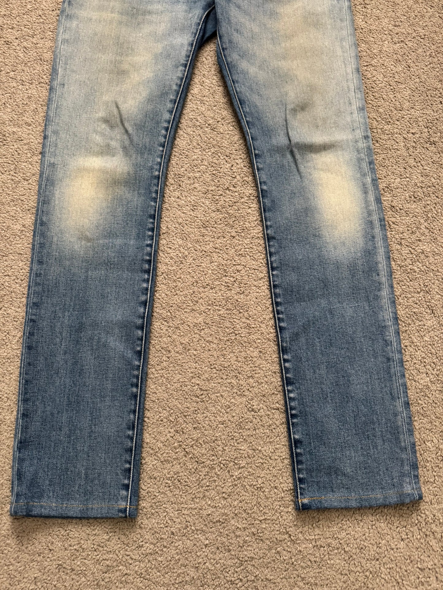 FW16 Saint Laurent by Hedi Slimane D02 Washed Denim Jeans