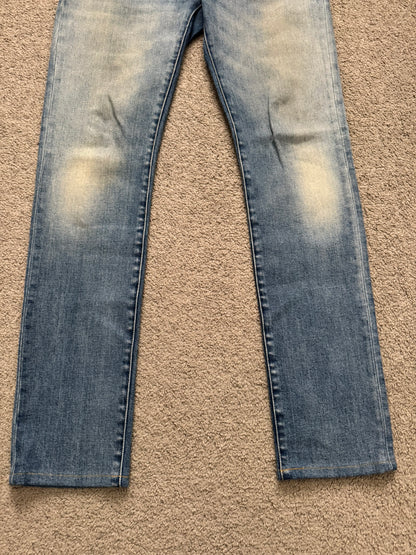 FW16 Saint Laurent by Hedi Slimane D02 Washed Denim Jeans