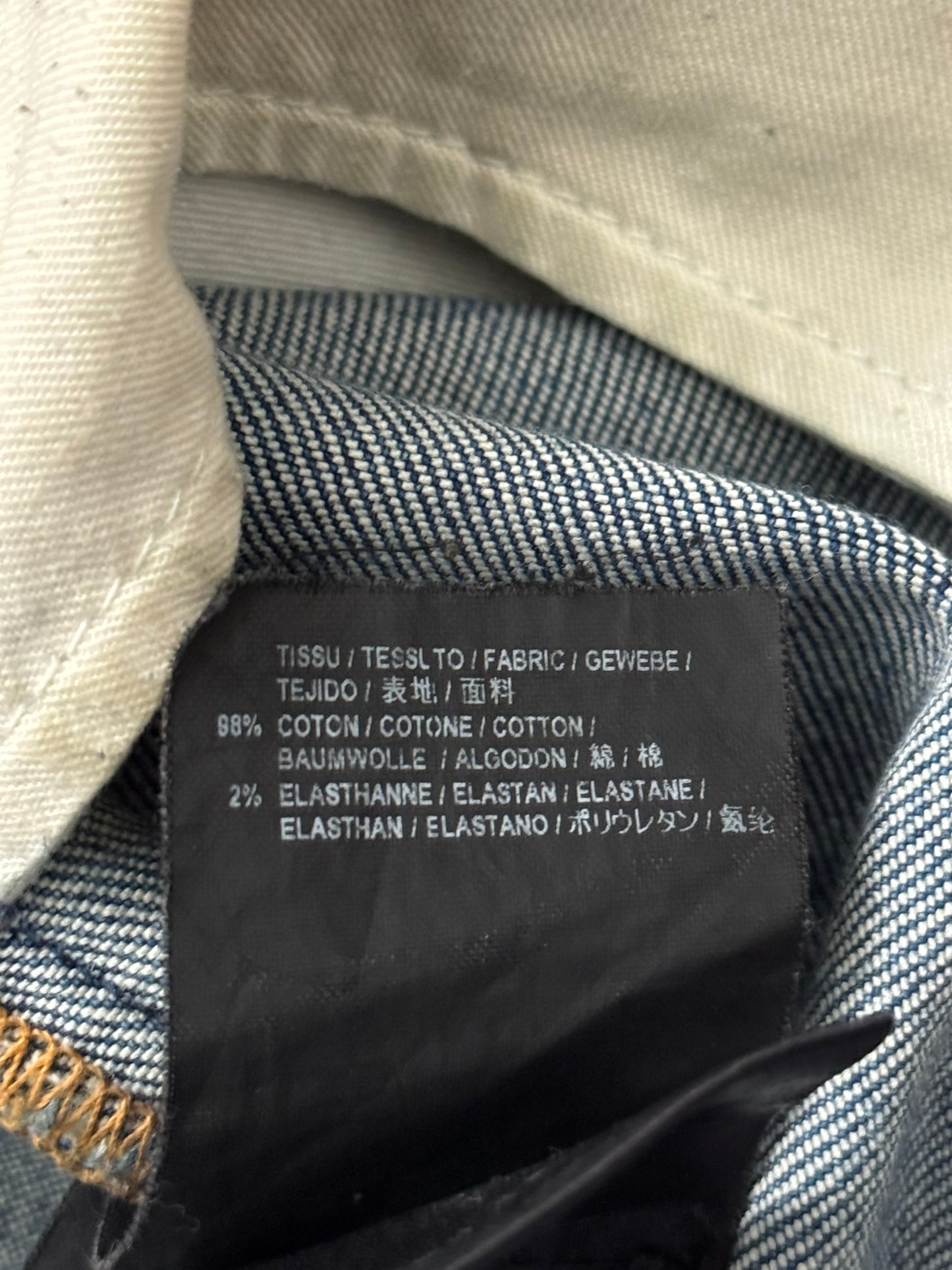 FW16 Saint Laurent by Hedi Slimane D02 Washed Denim Jeans