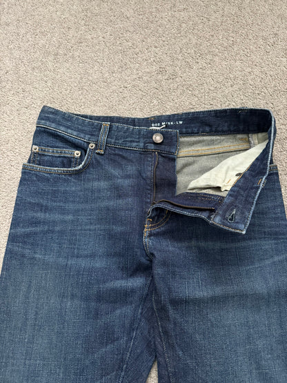 FW14 Saint Laurent by Hedi Slimane D02 Blue Denim Jeans