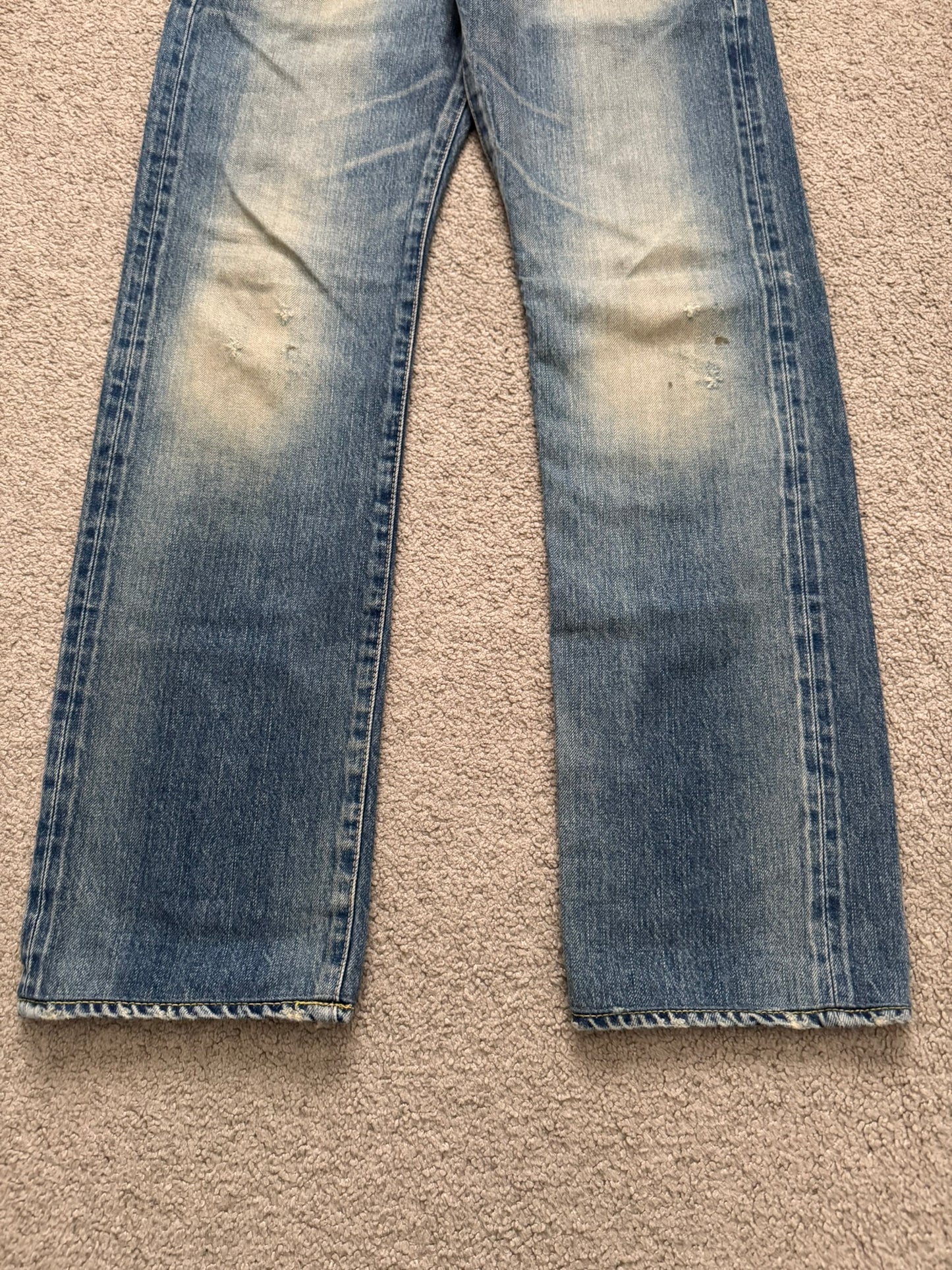 Hysteric Glamour Distressed Studded Denim Jeans