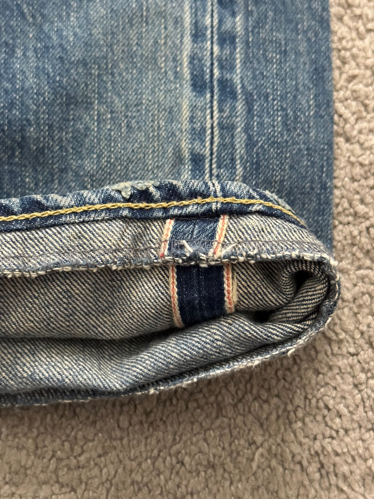 Hysteric Glamour Distressed Studded Denim Jeans