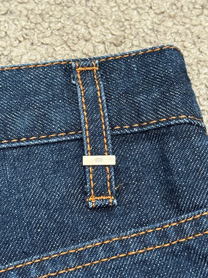 AW07 Dior Homme by Hedi Slimane Blue Indigo Raw Denim Jeans