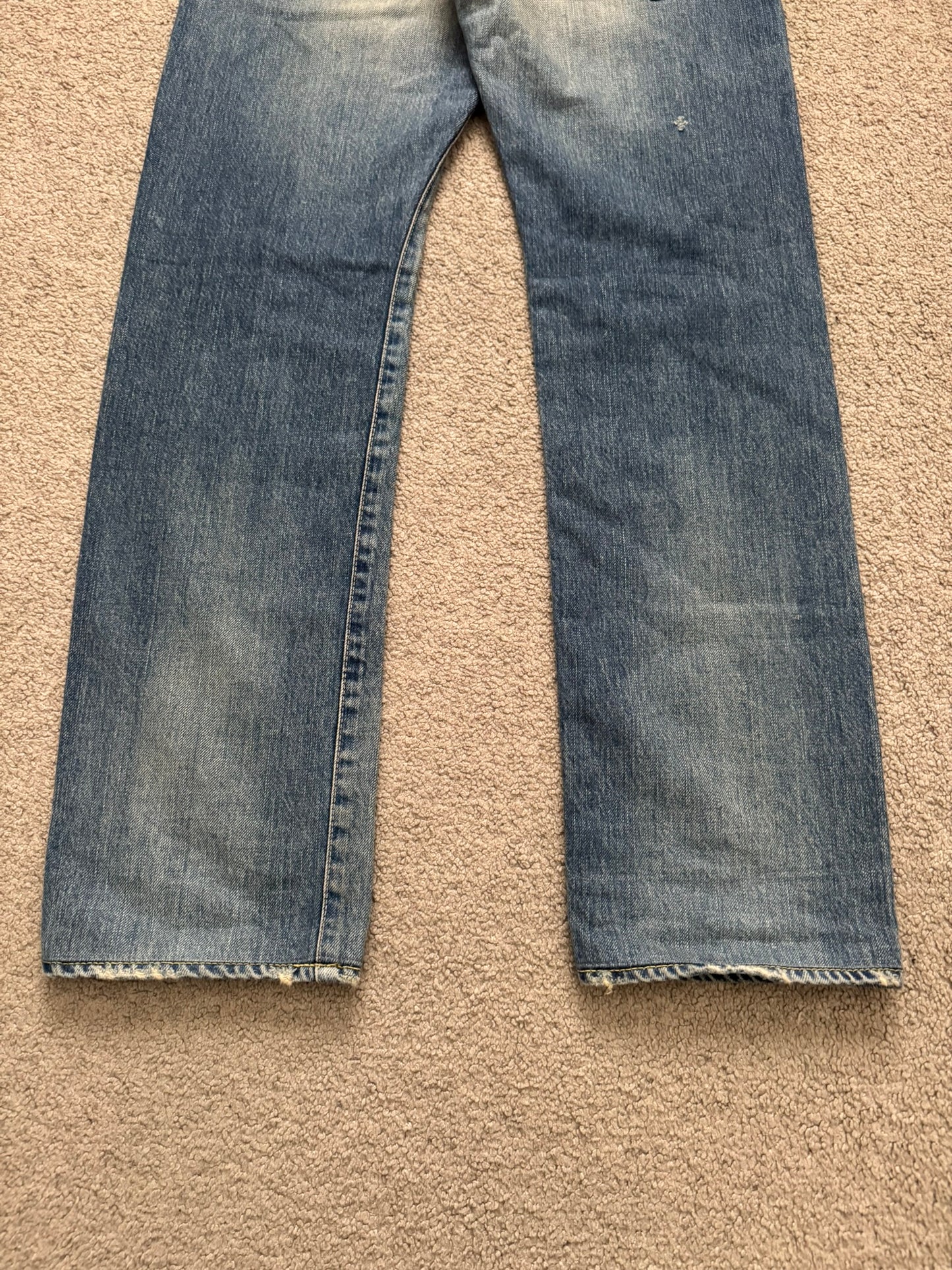 Hysteric Glamour Distressed Studded Denim Jeans