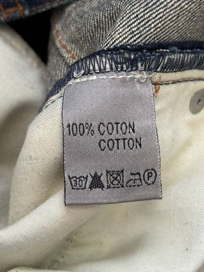 AW06 Dior Homme by Hedi Slimane Dust Wash Distressed Denim Jeans