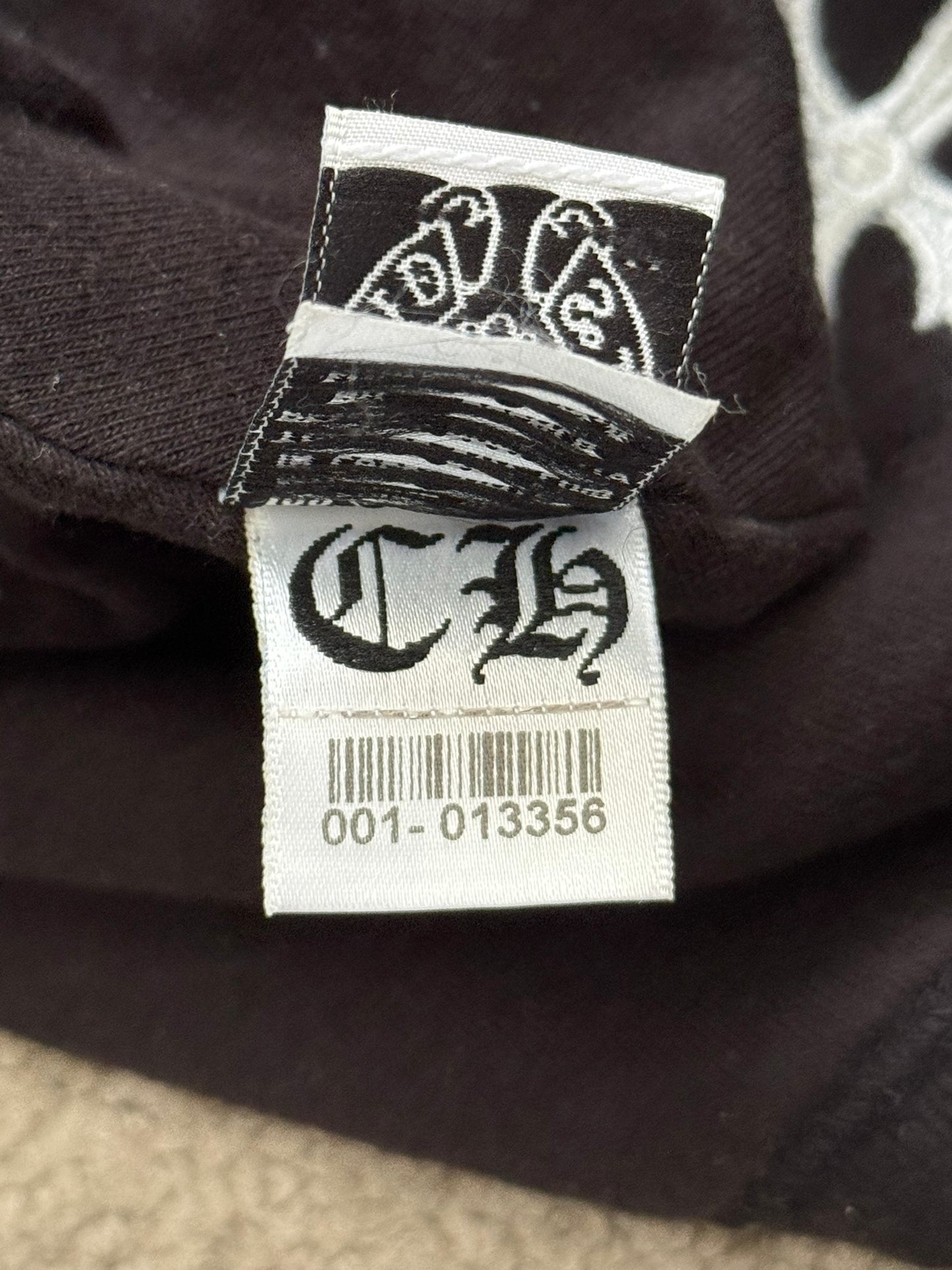 Vintage Chrome Hearts White Cross Logo Thermal Beanie