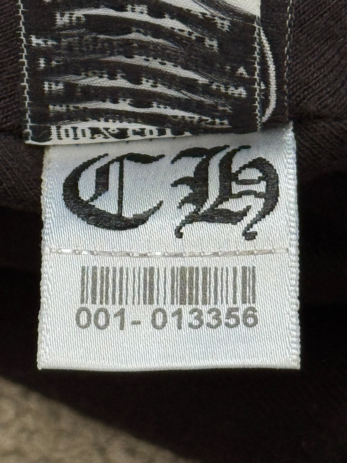 Vintage Chrome Hearts White Cross Logo Thermal Beanie