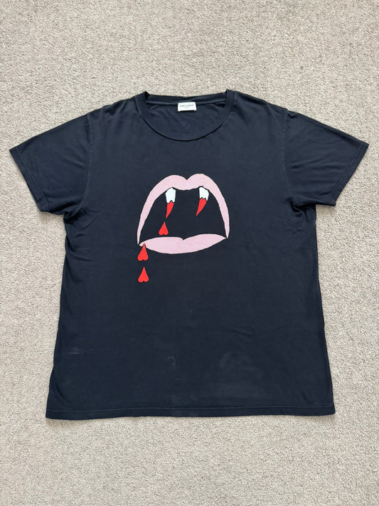 SS16 Saint Laurent by Hedi Slimane Blood Luster T Shirt