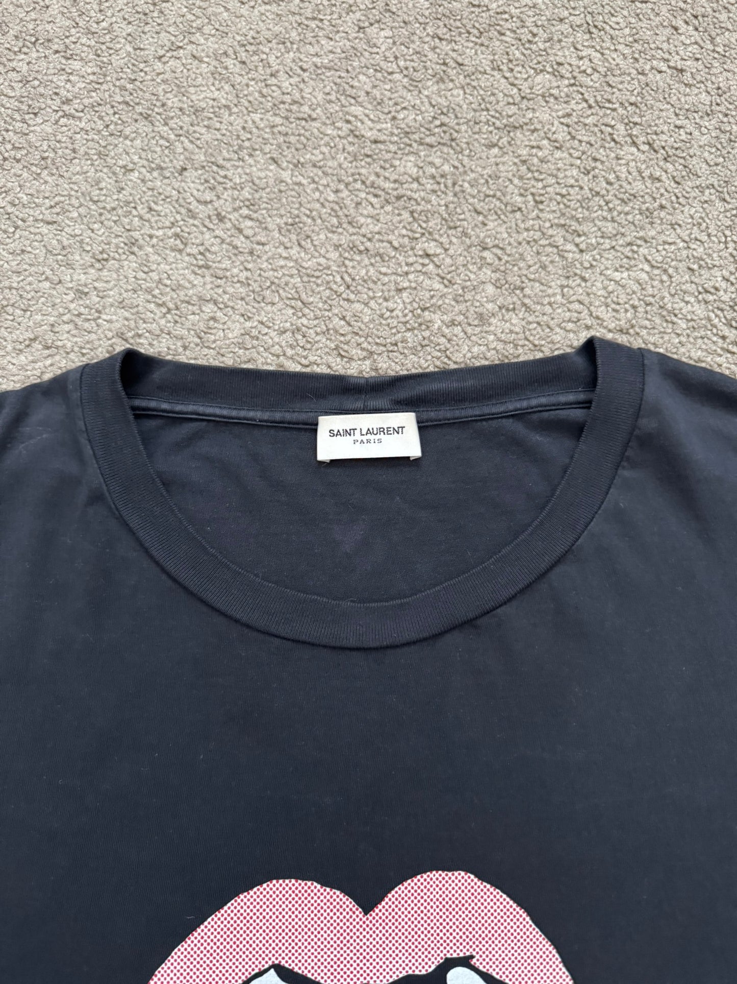 SS16 Saint Laurent by Hedi Slimane Blood Luster T Shirt