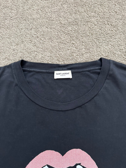 SS16 Saint Laurent by Hedi Slimane Blood Luster T Shirt