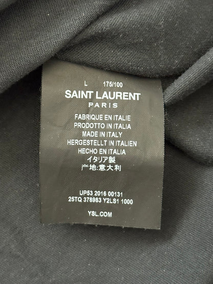 SS16 Saint Laurent by Hedi Slimane Blood Luster T Shirt