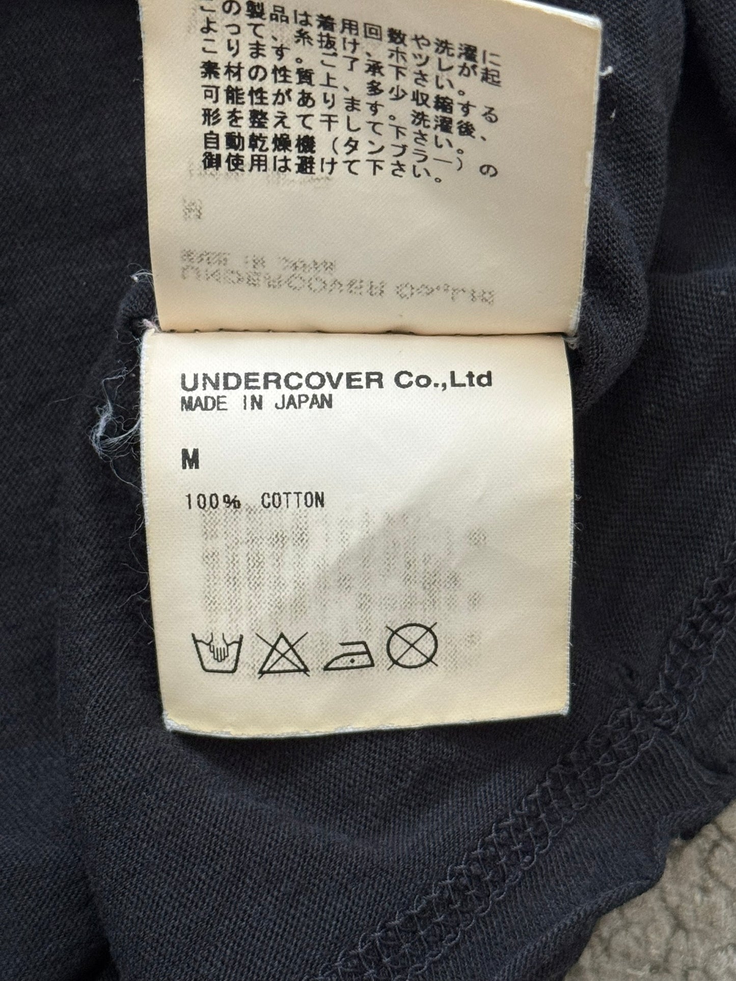 SS03 Undercover "Scab" Barbwire Rosary Chain T Shirt