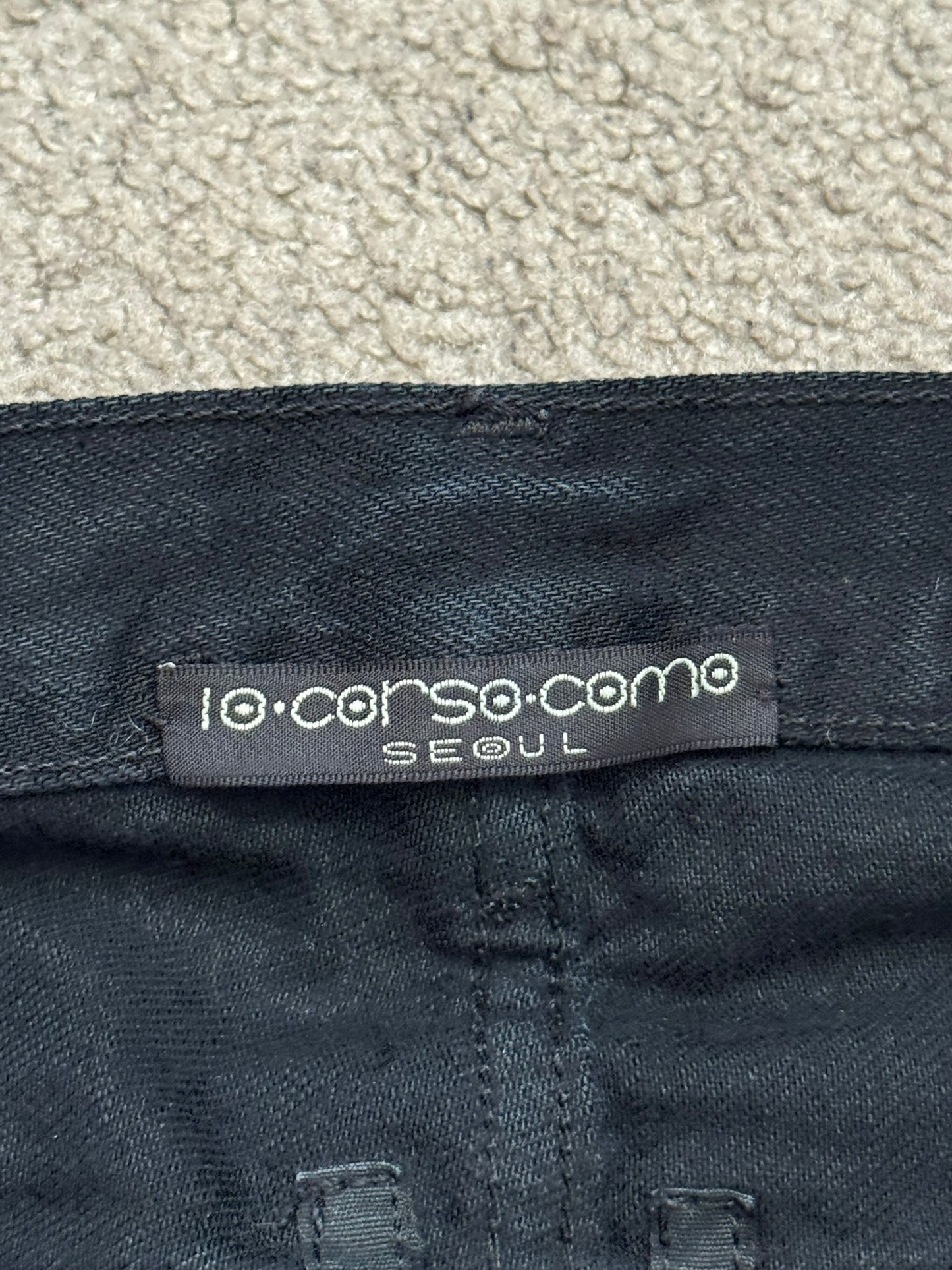 FW14 Rick Owens DRKSHDW Black Waxed Detroit Cut Denim Jeans
