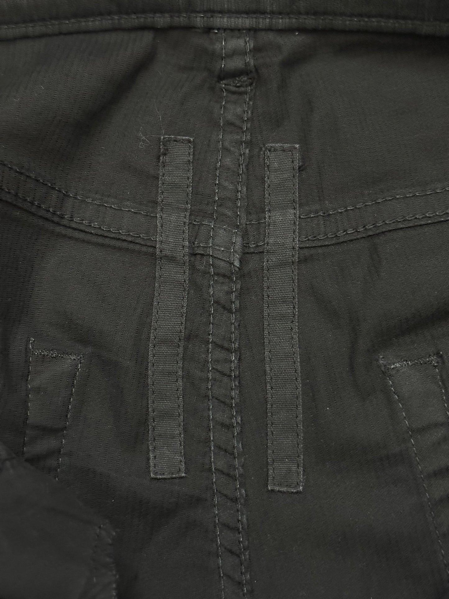 SS16 Rick Owens DRKSHDW Ribbed Cotton Detroit Cut Jeans
