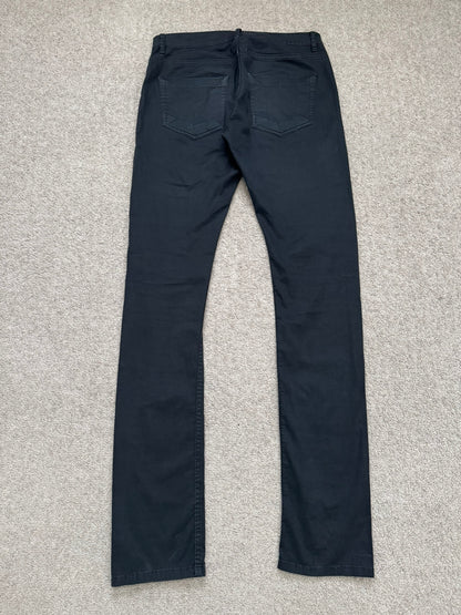 SS16 Rick Owens DRKSHDW Ribbed Cotton Detroit Cut Jeans