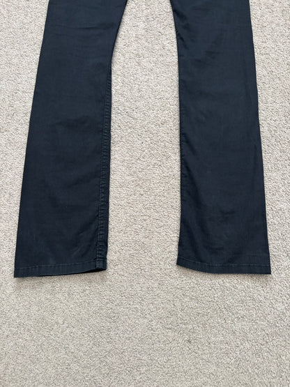 SS16 Rick Owens DRKSHDW Ribbed Cotton Detroit Cut Jeans
