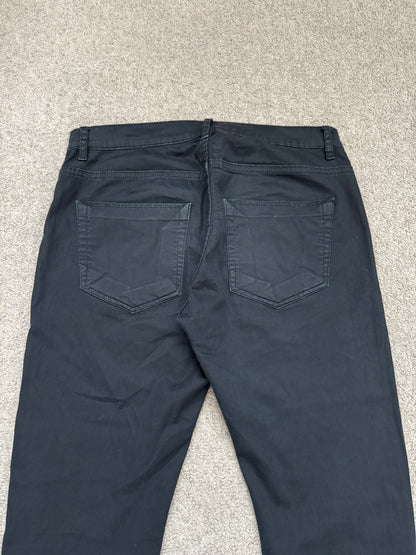 SS16 Rick Owens DRKSHDW Ribbed Cotton Detroit Cut Jeans